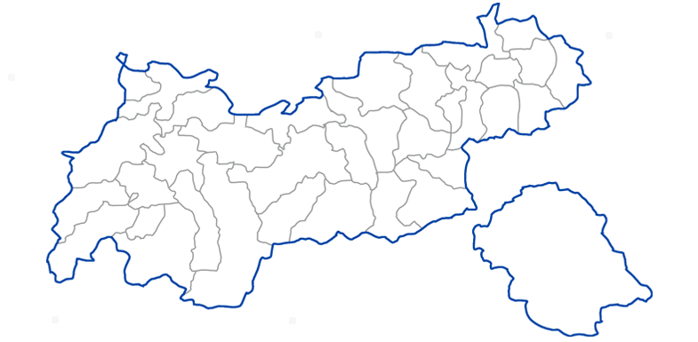 Tourismusregionen Tirol